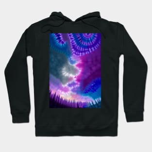 Tie-dye Sky Hoodie